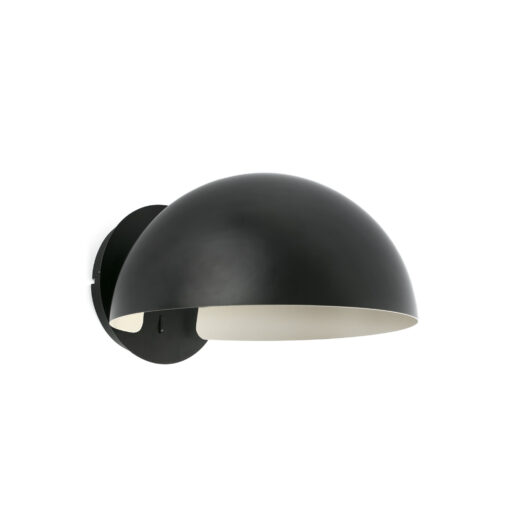 Faro Barcelona DOMINICA WALL LAMP BLACK SHADE 1XE27 – 20031-123FR