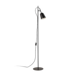 Faro Barcelona STUDIO FLOOR LAMP BLACK SHADE 1XE14 – 28254FR