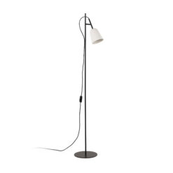 Faro Barcelona STUDIO FLOOR LAMP WHITE SHADE 1XE14 – 28255FR