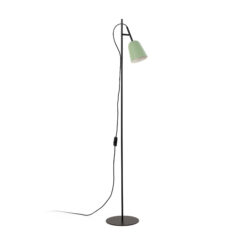 Faro Barcelona STUDIO FLOOR LAMP GREEN SHADE 1XE14 – 28256FR