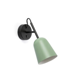 Faro Barcelona STUDIO WALL LAMP GREEN SHADE 1XE14 – 28259FR