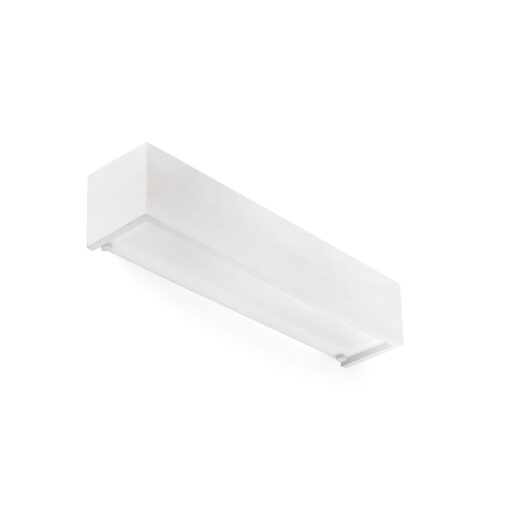 PR179395BI52042_63421_MILO_APLIQUE_BLANCO_2xE14_400mm_SZ2 Faro Barcelona MILO WALL LAMP WHITE 2xE14 400mm – 63421FR