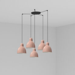 Faro Barcelona VENICE PINK PENDANT ø200 1x E27 5L – 64255-126-5LFR
