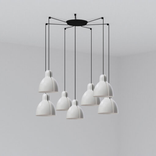 PR180568BI52850_64255_124_7L_VENICE_COLGANTE_BLANCO_o200_1xE27_7L_SZ2 Faro Barcelona VENICE WHITE PENDANT ø200 1x E27 7L – 64255-124-7LFR