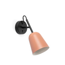 Faro Barcelona STUDIO WALL LAMP PINK SHADE 1xE14 – 28275FR