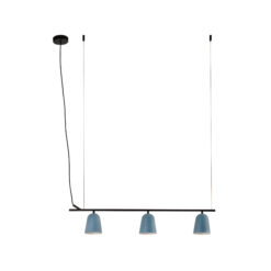Faro Barcelona STUDIO PEND. LINEAL BLUE S 3xE14 – 28281FR