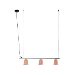 Faro Barcelona STUDIO PEND. LINEAL PINK S 3xE14 – 28282FR