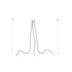 Faro Barcelona CLAP LINEAL PENDANT WHITE 3X6W 3000K 38° – 75711-133FR