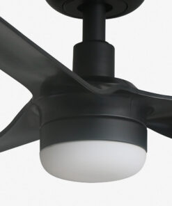 Faro Barcelona Ανεμιστήρας Οροφής MINI PUNT S Ø900mm Μαύρος με LED CCT Φωτισμό- 33822WP-1TWFR