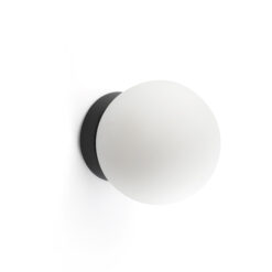 Faro Barcelona PING APPLIQUE/PLAFON BLACK LED 7.8W 3000K IP44 – 60011FR