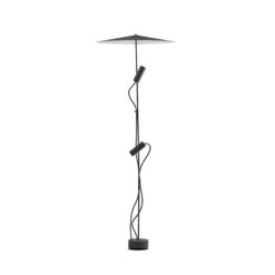Faro Barcelona CLAP BOLLARD BLACK 1266 LED 2x6W 3000K 38° W/PLAT – 75705-233PFR