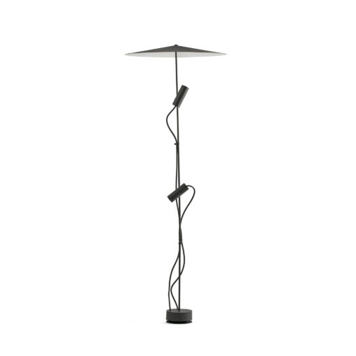 PR181868BI53151_75705_233P_CLAP_BALIZA_NEGRA_1266_LED_2x6W_3000K_38deg_C_PLAT_L_SZ2 Faro Barcelona CLAP BOLLARD BLACK 1266 LED 2x6W 3000K 38° W/PLAT – 75705-233PFR