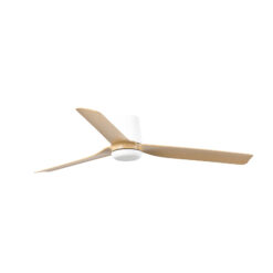 Faro Barcelona PUNT TUB M Ø1300MM WHITE 3 LIGHT W. BLADES – 33829FR