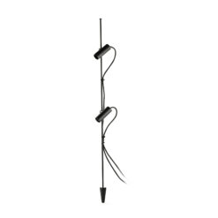 Faro Barcelona CLAP SPIKE BLACK 1030 LED 2X6W 3000K 38º – 75709-233DRFR