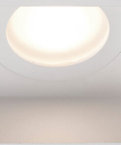 Διπλή Βάση Σποτ HYDE IP44 Λευκή Τετράγωνη 2xGU10 FARO – 40124