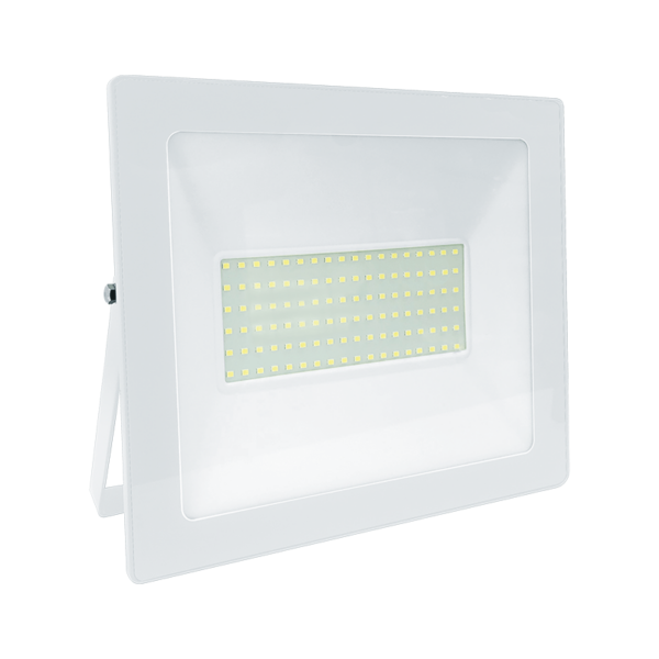 LED Προβολέας 100W ACA Λευκός 110° 8100lm Αδιάβροχος IP66 3000K - Q10030W