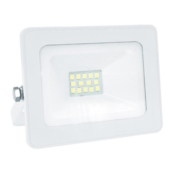 LED Προβολέας 10W ACA Λευκός 110° 850lm Αδιάβροχος IP66 4000K - Q1040W