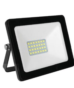 LED Προβολέας 10W ACA Μαύρο Αδιάβροχος IP66 Ψυχρό Λευκό 6000K – Q1060