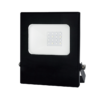 LED Προβολέας 10W ACA Μαύρος 110° Αδιάβροχος IP66 Πολύχρωμος RGB+6000K – Q10RGBW