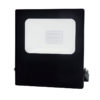 LED Προβολέας 20W ACA Μαύρος 110° Αδιάβροχος IP66 Πολύχρωμος RGB+6000K – Q20RGBW