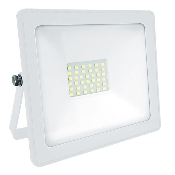 LED Προβολέας 30W ACA Λευκός 110° 2400lm Αδιάβροχος IP66 3000K - Q3030W