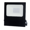 LED Προβολέας 30W ACA Μαύρος 110° Αδιάβροχος IP66 Πολύχρωμος RGB+6000K – Q30RGBW
