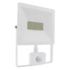 LED Προβολέας με Ανιχνευτή Κίνησης 50W ACA Λευκός 110° 4000lm Αδιάβροχος IP66 3000K – Q5030WS