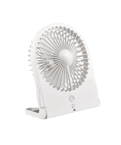 Επαναφορτιζόμενος Επιτραπέζιος Ανεμιστήρας Λευκός BREEZY με USB Reality – R044-01