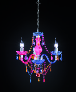 Πολυέλαιος Reality 3xE14 Χρώμιο Μεταλλικό R11073017