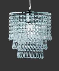 Κρεμαστό Φωτιστικό Reality E27 Χρώμιο Μεταλλικό R1147-06