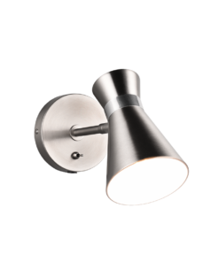 Επιτοίχιο Φωτιστικό Trio Lighting 1xE27 Νικελ Ματ Χρώματος – R20781707