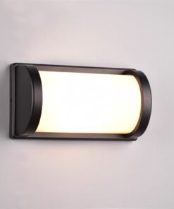 Φωτιστικό Τοίχου Μαύρο Ματ PUELO 1x E27 IP44 Reality – R21186132