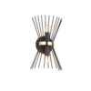 Επιτοίχιο Φωτιστικό Trio Lighting 2xE14 Μαύρου Χρώματος – R21532080