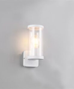 Φωτιστικό Τοίχου Λευκό Ματ BONITO 1x E27 IP44 Reality – R21596131