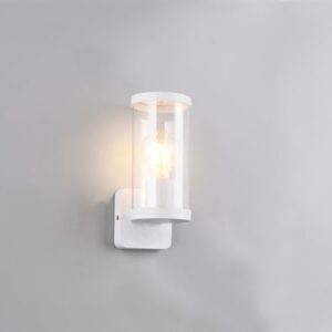 Φωτιστικό Τοίχου Λευκό Ματ BONITO 1x E27 IP44 Reality – R21596131