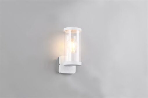 Φωτιστικό Τοίχου Λευκό Ματ BONITO 1x E27 IP44 Reality – R21596131