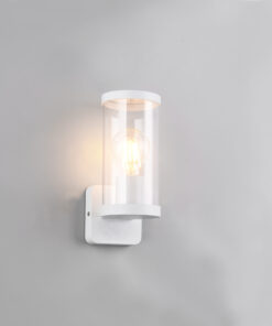 Φωτιστικό Τοίχου Λευκό Ματ BONITO 1x E27 IP44 Reality – R21596131