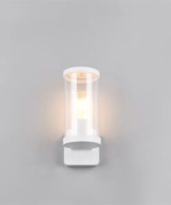 Φωτιστικό Τοίχου Λευκό Ματ BONITO 1x E27 IP44 Reality – R21596131