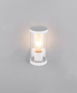 Φωτιστικό Τοίχου Λευκό Ματ BONITO 1x E27 IP44 Reality – R21596131