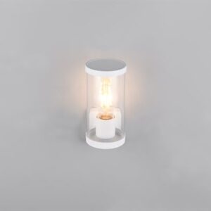 Φωτιστικό Τοίχου Λευκό Ματ BONITO 1x E27 IP44 Reality – R21596131