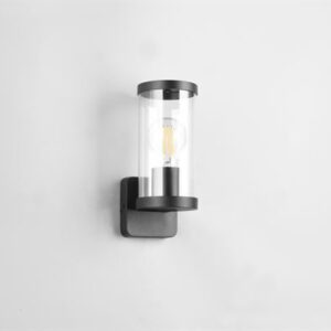 Φωτιστικό Τοίχου Μαύρο Ματ BONITO 1x E27 IP44 Reality – R21596132