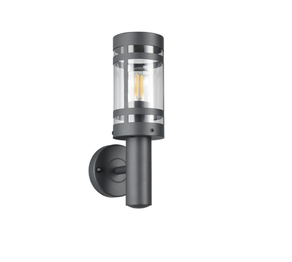 Φωτιστικό Τοίχου Ανθρακί PALOMA IP44 Reality – R21716142
