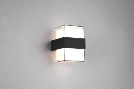 Φωτιστικό Τοίχου Reality LED 4,6W Ανθρακί Αλουμίνιο 550lm 3000K IP54 R22062142