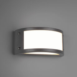 Φωτιστικό Τοίχου Reality LED 12W Ανθρακί Πλαστικό 1200lm 3000K IP54 R22151142