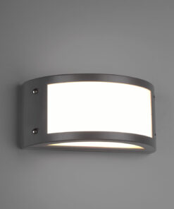 Φωτιστικό Τοίχου Reality LED 12W Ανθρακί Πλαστικό 1200lm 3000K IP54 R22151142