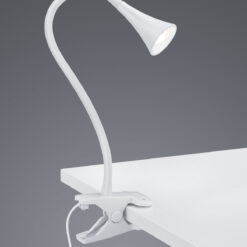 Φωτιστικό με Σφιγκτήρα Reality LED 3W  Λευκό Πλαστικό 260lm 3000K  R22398101