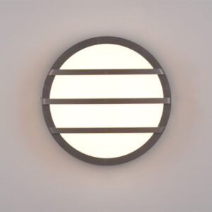 Φωτιστικό Τοίχου/Οροφής Ανθρακί VENADO LED 9.5W 1000lm 3000K IP54 Reality – R24236142