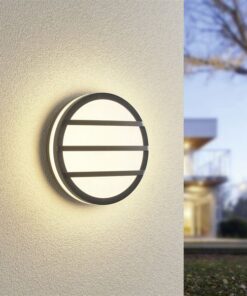 Φωτιστικό Τοίχου/Οροφής Ανθρακί VENADO LED 9.5W 1000lm 3000K IP54 Reality – R24236142