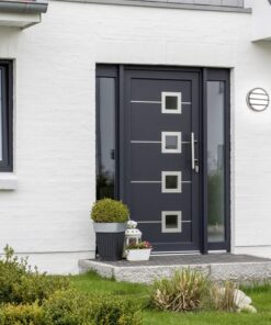 Φωτιστικό Τοίχου/Οροφής Ανθρακί VENADO LED 9.5W 1000lm 3000K IP54 Reality – R24236142