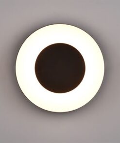 Φωτιστικό Τοίχου/Οροφής Μαύρο Ματ MORENA LED 14W 1500lm CCT IP54 Reality – R24246132